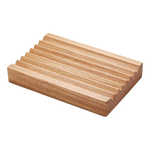 Woden Soap Dish for Shower, Bar Soap Holder with Self-Draining Tray, Handmade Wood Soaps Holder for Shower Bathroom Kitchen