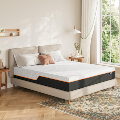 Vesgantti King Size Memory Foam Mattress, Medium, 150x200x20CM