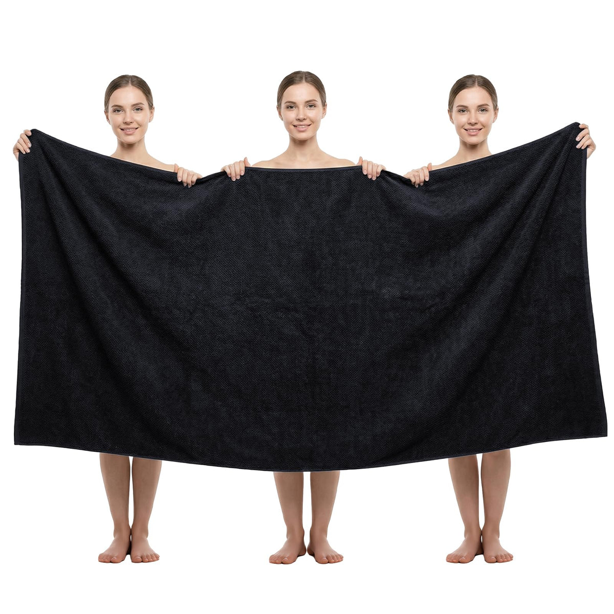 REDKISS 1-Pack Extra Large Bath Towels-100x200CM Microfibre Towel for Adult