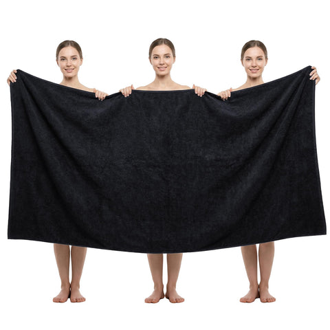 REDKISS 1-Pack Extra Large Bath Towels-100x200CM Microfibre Towel for Adult