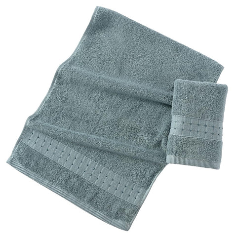 sense gnosis 100% Cotton Green Hand Towels Absorbent Super Soft Face Towels Lint Free Checkered Bath Hand Towels for Bathroom Travel Yogo Sport Spa