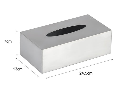 Cosmetic Tissue Dispenser Box Stainless Steel (Previous Model to 39329)