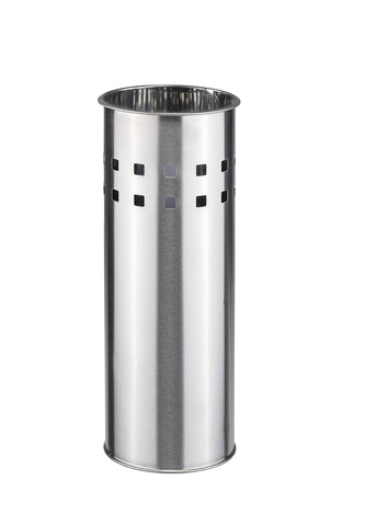 Bambelaa! Toilet brush with holder WC brush WC set WC brush holder stainless steel silver white