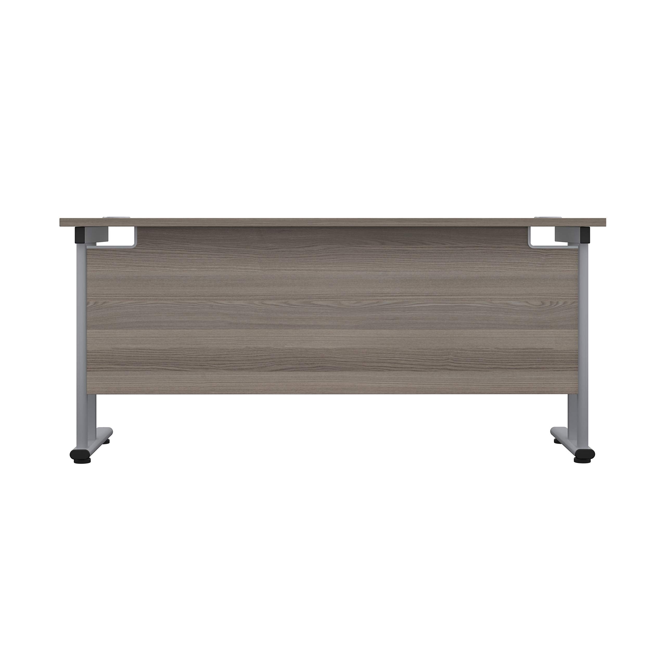 Office Hippo Heavy Duty Rectangular Cantilever Office Desk, Home Office Desk, Office Table, Integrated Cable Ports, PC Desk For Office or Home