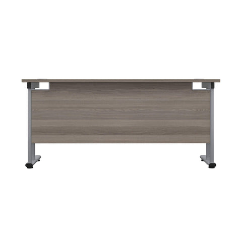 Office Hippo Heavy Duty Rectangular Cantilever Office Desk, Home Office Desk, Office Table, Integrated Cable Ports, PC Desk For Office or Home