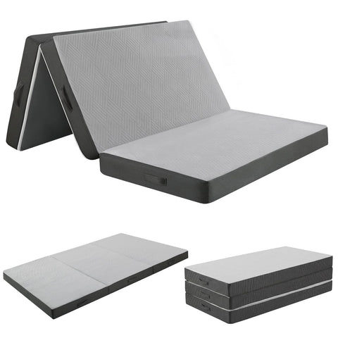 MeMoreCool Folding Floor Mattress Small Double, Portable Futon Mattress