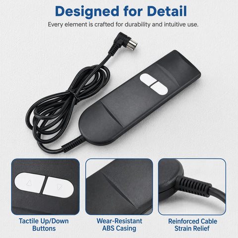 DECARETA Recliner Chair Controller 2 Button 5 Pin