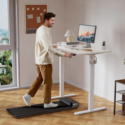 WALKINGDESK Electric Standing Desk, 120 x 60 cm, White
