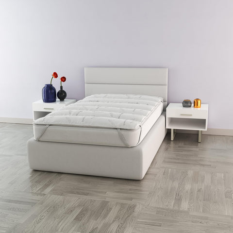 Italian Bed Linen MB Home Italy, Topper, Polyester, Thermocontrol, Single 85 x 195 cm