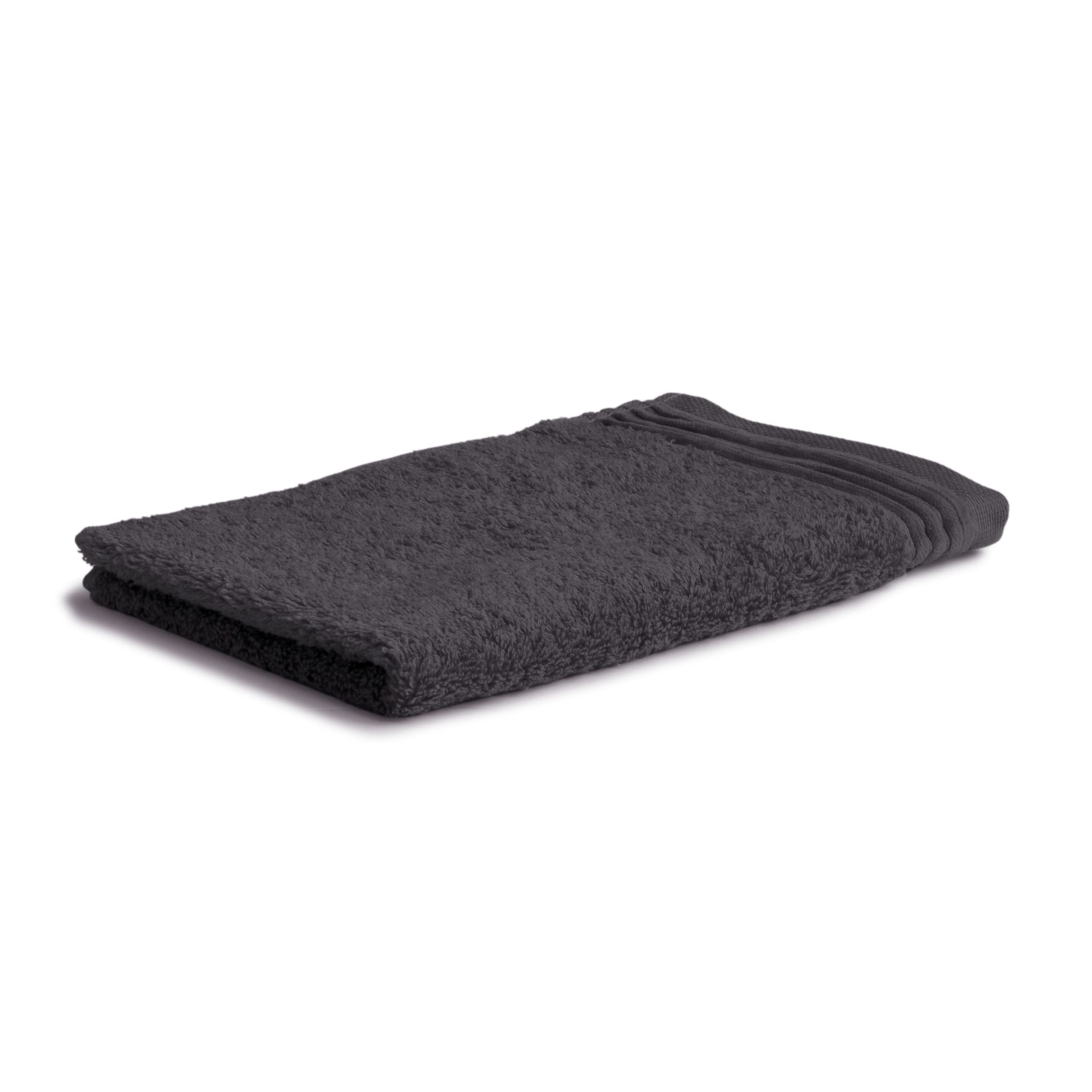 Möve Loft guest towel 30 x 50 cm made of 100% cotton (Spinair), graphite