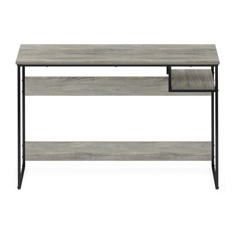 Furinno Moretti Modern Lifestyle Study Desk, Computer Desk, 114 cm (W), French Oak Grey