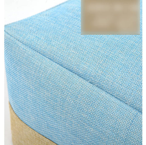 Anevous Storage Box 41 x 32 x 20 cm, Foldable Storage Basket, Fabric Storage Baskets with Cotton Rope, Fabric Boxes Storage for Toys, Shelves