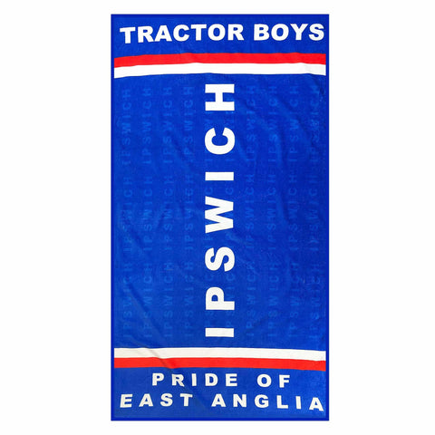 GIFTS 4 ALL New Ipswich Football Fans Cotton Beach Towel, Ipswich Tractor Boys Bath Towel, Ipswich Fans Towel, Ipswich Holiday Towel