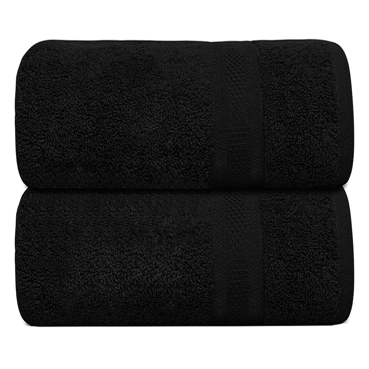 Hieftan Towels Bath Sheet Set – 100% Cotton Pack of 2 Jumbo Extra Large Bath Sheets Towel 600gsm Highly Absorbent Rapid Dry Super Sheets for Bathroom