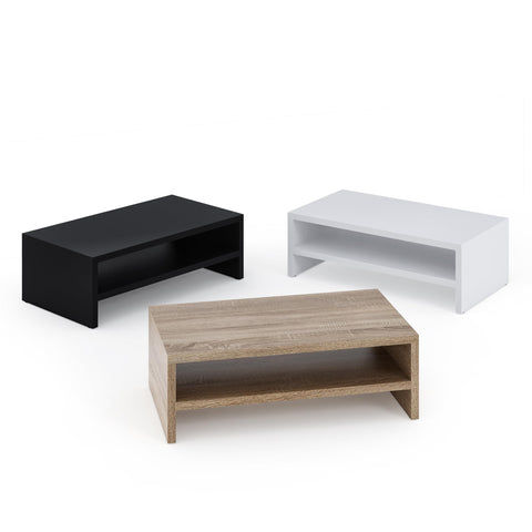 ComfortCove Monitor Stand, 2 Tiers Computer Monitor Riser, Sonoma