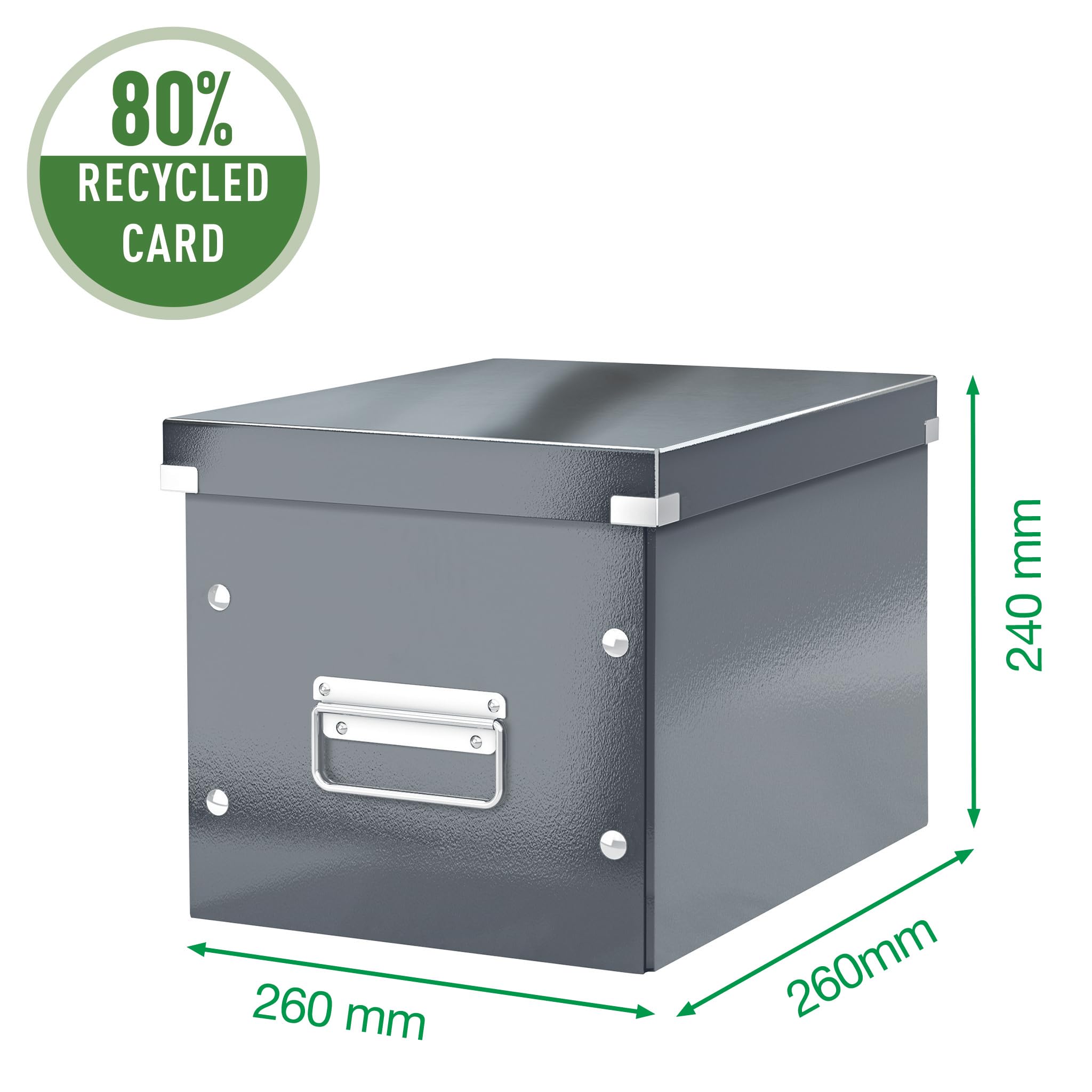 Leitz Medium Storage Cube, Pink, Click and Store Range, 61090023