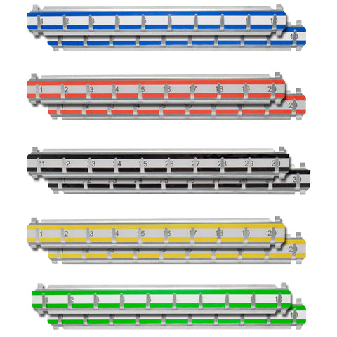 Barska AF13682 Labeled Key Shelves w/ 1-100 Numbered Hooks for Key Cabinets