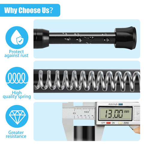 4 Piece Shower Rod Without Drill Stainless Steel Curtain Rod Holder Extendable Curtain Rod