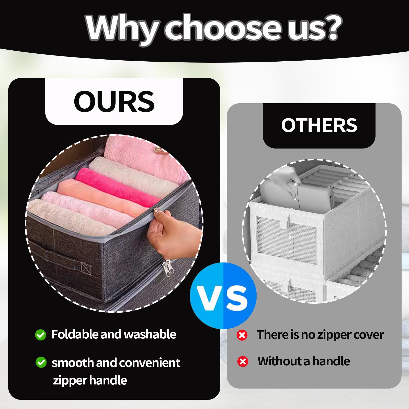 Lockable Box, Medicine Storage Box Boxes Storage with Lock, Foldable Storage Box, Mini Lock, 2 Storage Bags for Socks and Underwear, Waterproof