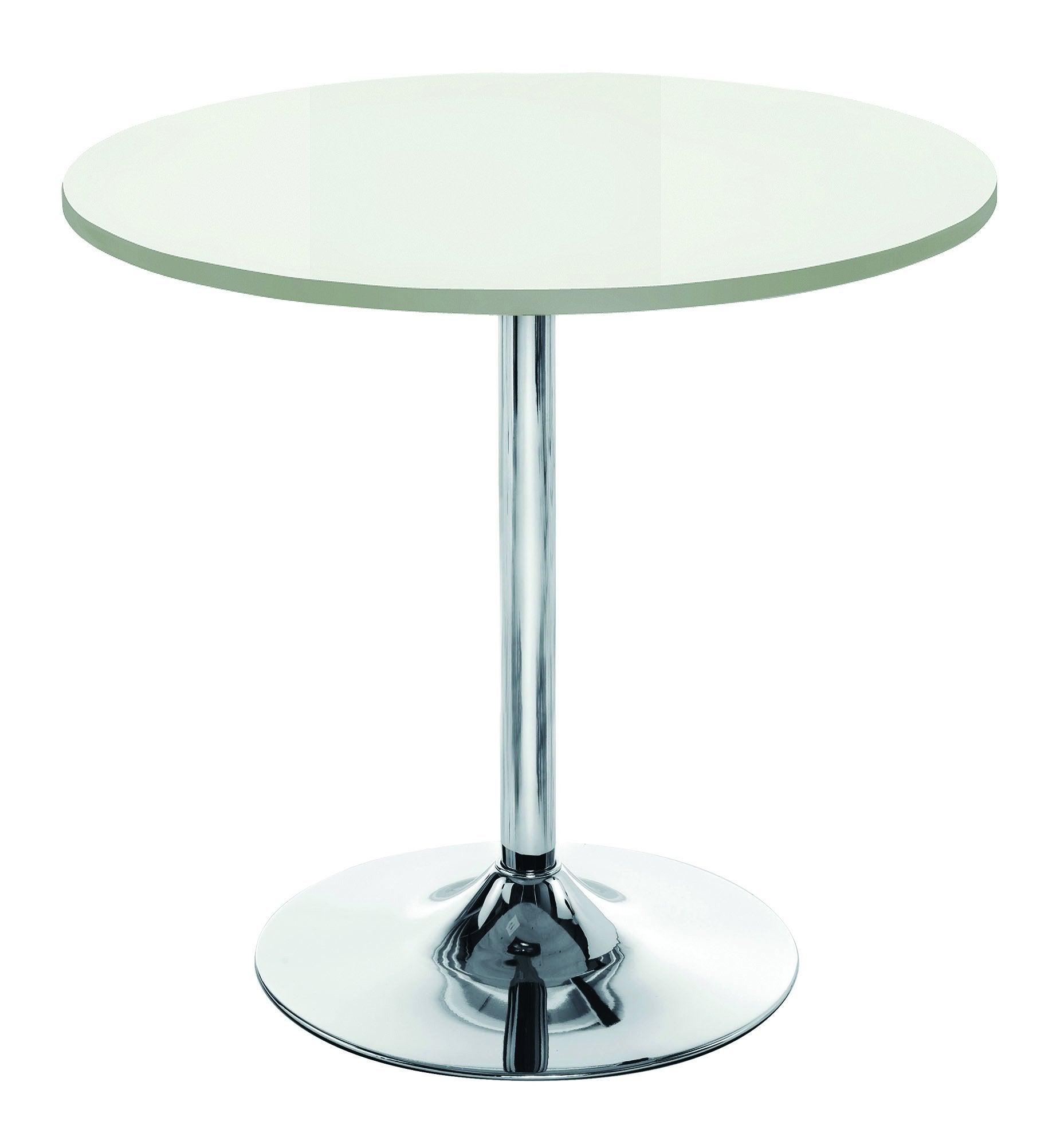 80cm Indoor Café Bistro Table. Round Dining Table For Kitchen, Dining Room, Home Or Office Space. Pedestal Table Home Furniture With Aesthetic MDF
