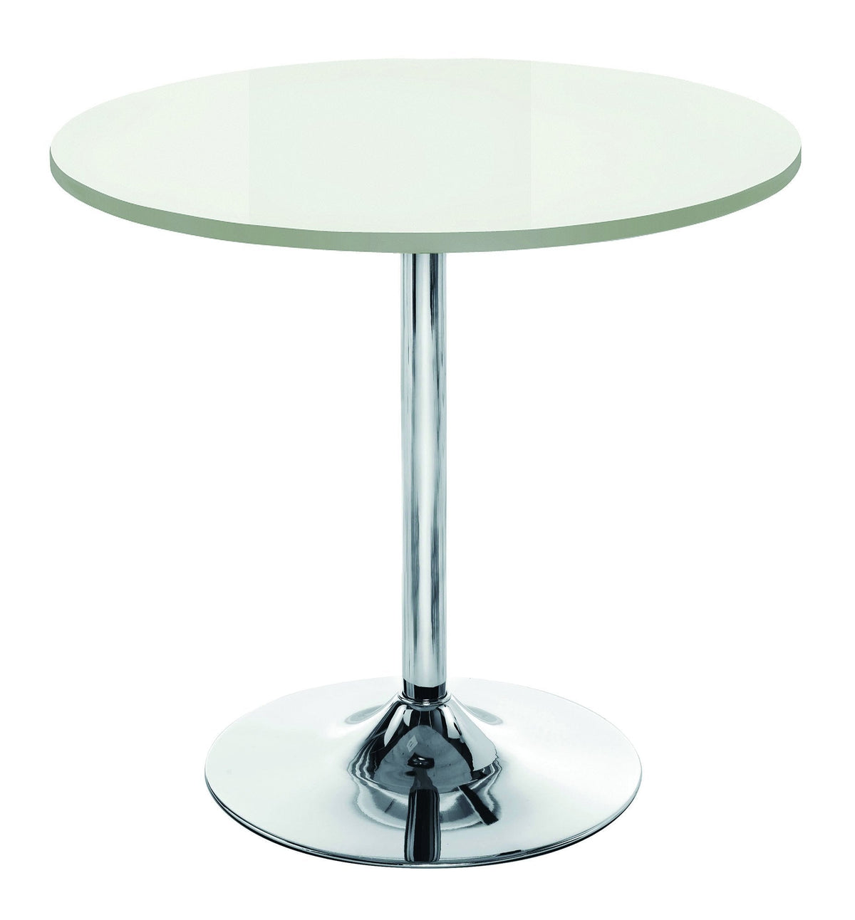 80cm Indoor Café Bistro Table. Round Dining Table For Kitchen, Dining Room, Home Or Office Space. Pedestal Table Home Furniture With Aesthetic MDF