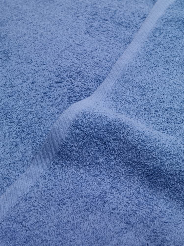 Top Towel - Plus - Bath Towels - 4 Face Towels or Bidet - 30 x 50 cm - 100% Cotton - Lavender