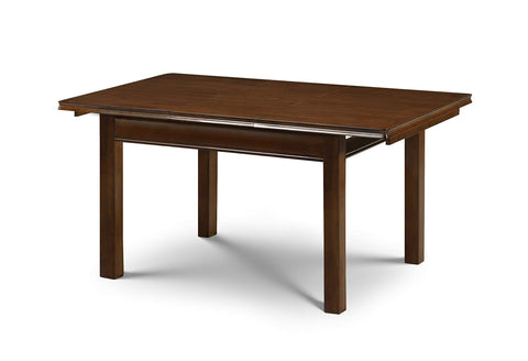 Julian Bowen Canterbury Table for 6, Mahogany - H77 x W160 x D90cm