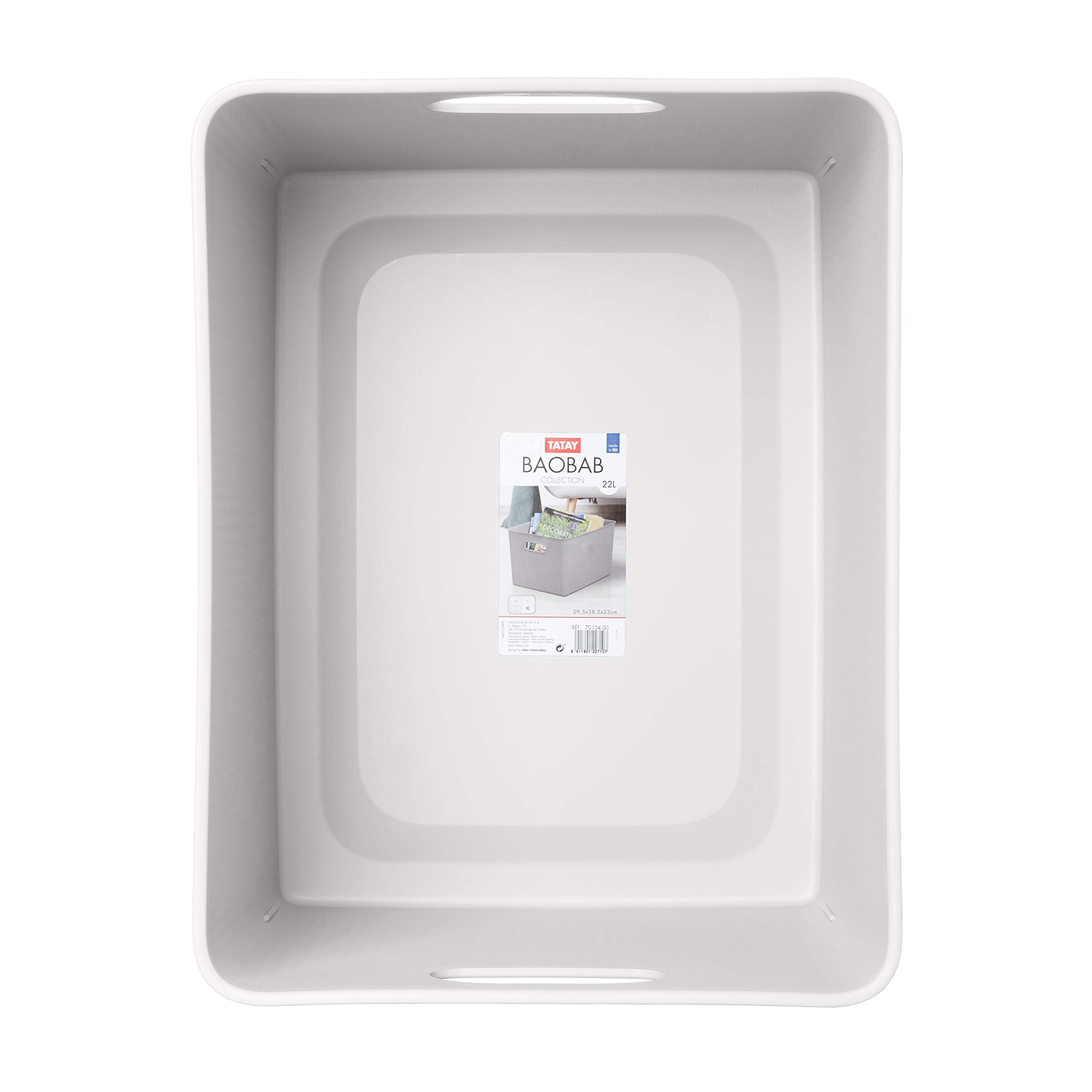 TATAY Storage Basket Baobab BPA-Free Compact Versatile Design