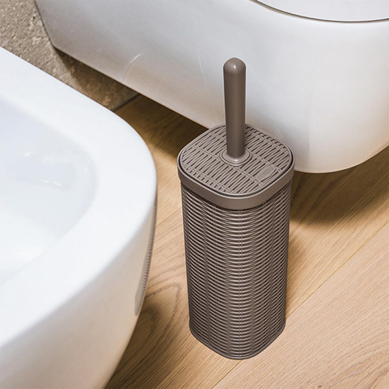 Stefanplast Toilet brush elegance 11, 5x11, 5x40cm in Dove Grey