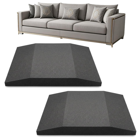 Wulshome 2 Pcs High Density Foam Sofa Cushion Support 55×55cm, Couch Seat Saver for Sagging Furniture Seat Repair Sofa Cushion Support for Sagging