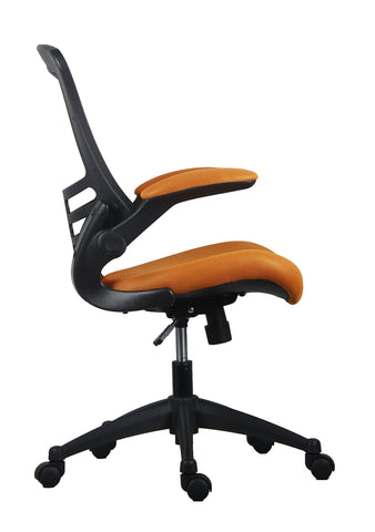 Office Hippo Mesh Operator Office Chair, Height & Tilt Adjustable Ergonomic Chair with Tension Control, Flip Up Arms, Computer Chair for Daily Use