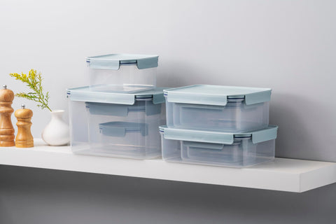 LocknLock Classic Plus 2L Airtight Food Storage Container & Lid, Airtight & Leakproof, BPA Free, Microwave/Dishwasher/Freezer Safe