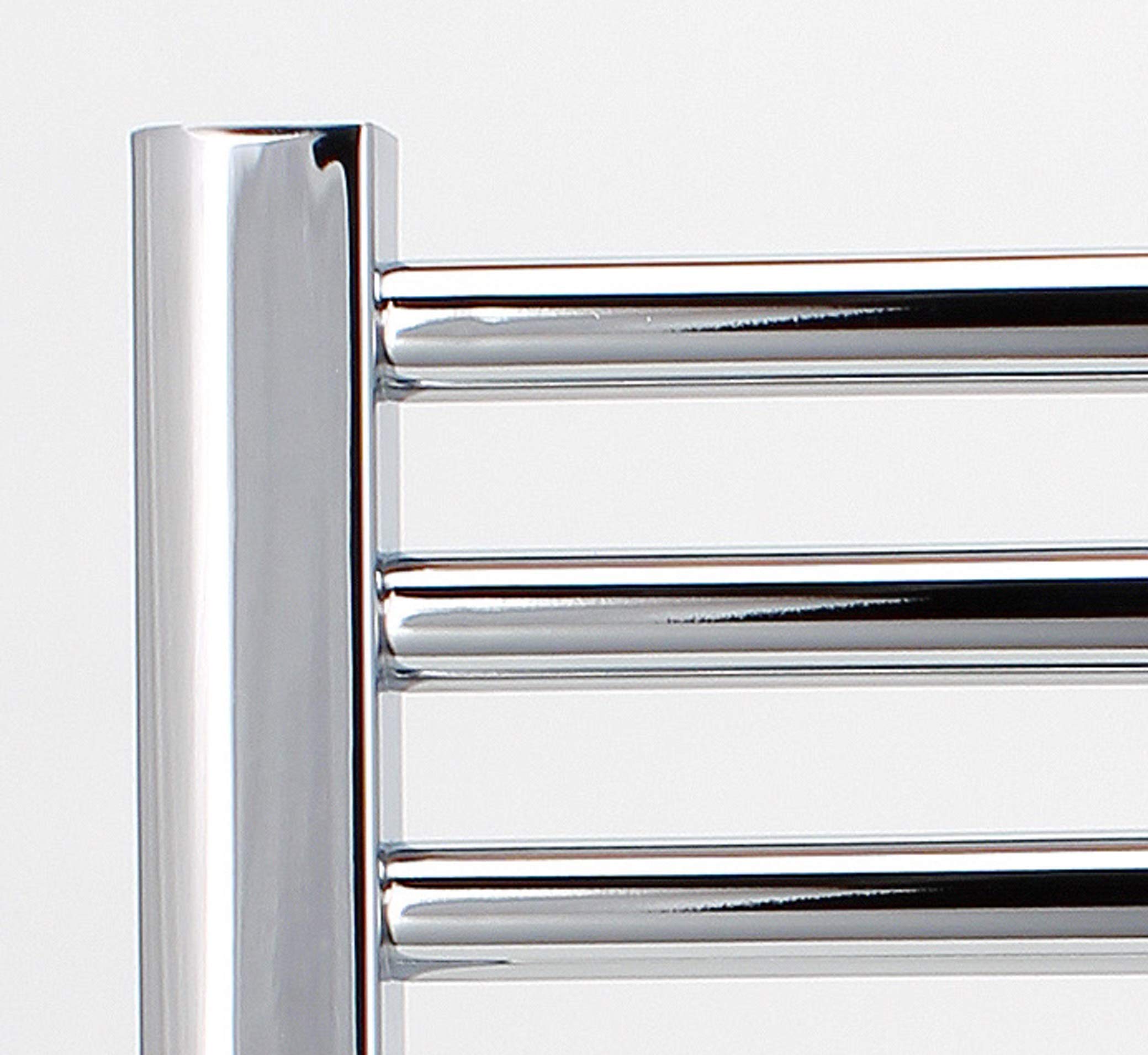 Greened House Chrome Heated Towel Rail 300mm W x 800mm H