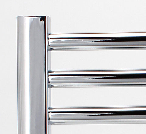 Greened House Chrome Heated Towel Rail 300mm W x 800mm H
