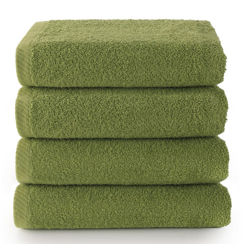 Top Towel - Plus - Bath Towels - 4 Face Towels or Bidet - 30x50cm - 100% Cotton - Sheet