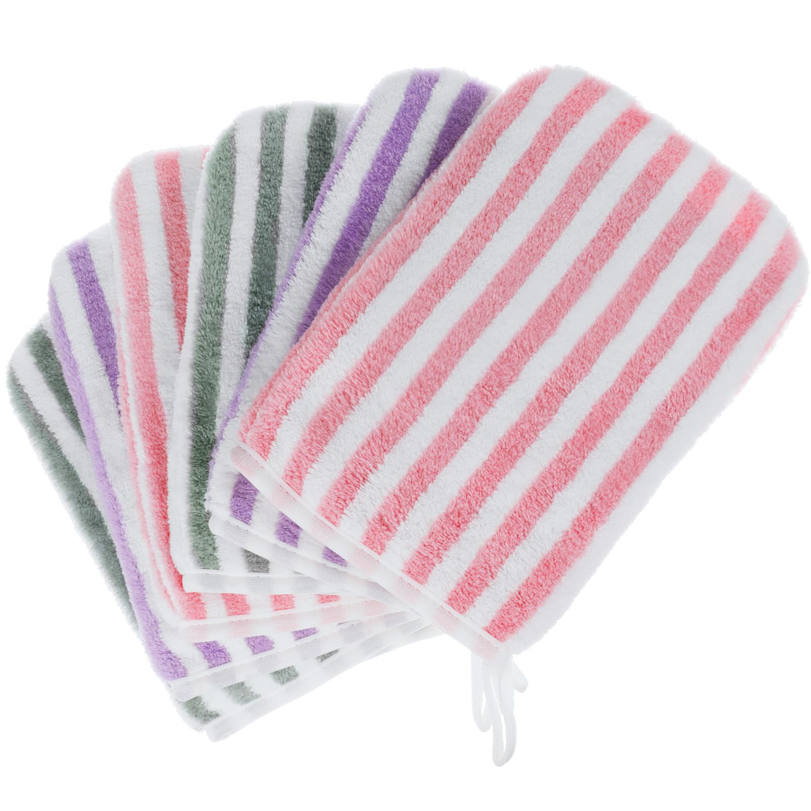 PHOGARY Face Cloths Body Wash Mitt, Super Absorbent & Soft Face Towels Facial Mitts, Reusable Makeup Remover Cloth Facial Cleansing Cloths