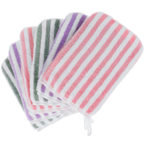 PHOGARY Face Cloths Body Wash Mitt, Super Absorbent & Soft Face Towels Facial Mitts, Reusable Makeup Remover Cloth Facial Cleansing Cloths
