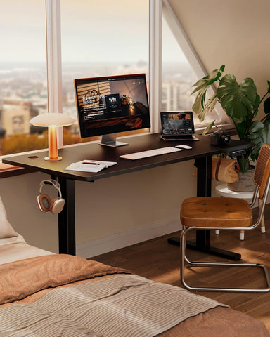 ErGear Electric Standing Desk 120 x 60cm 4 Memory with Splice Board