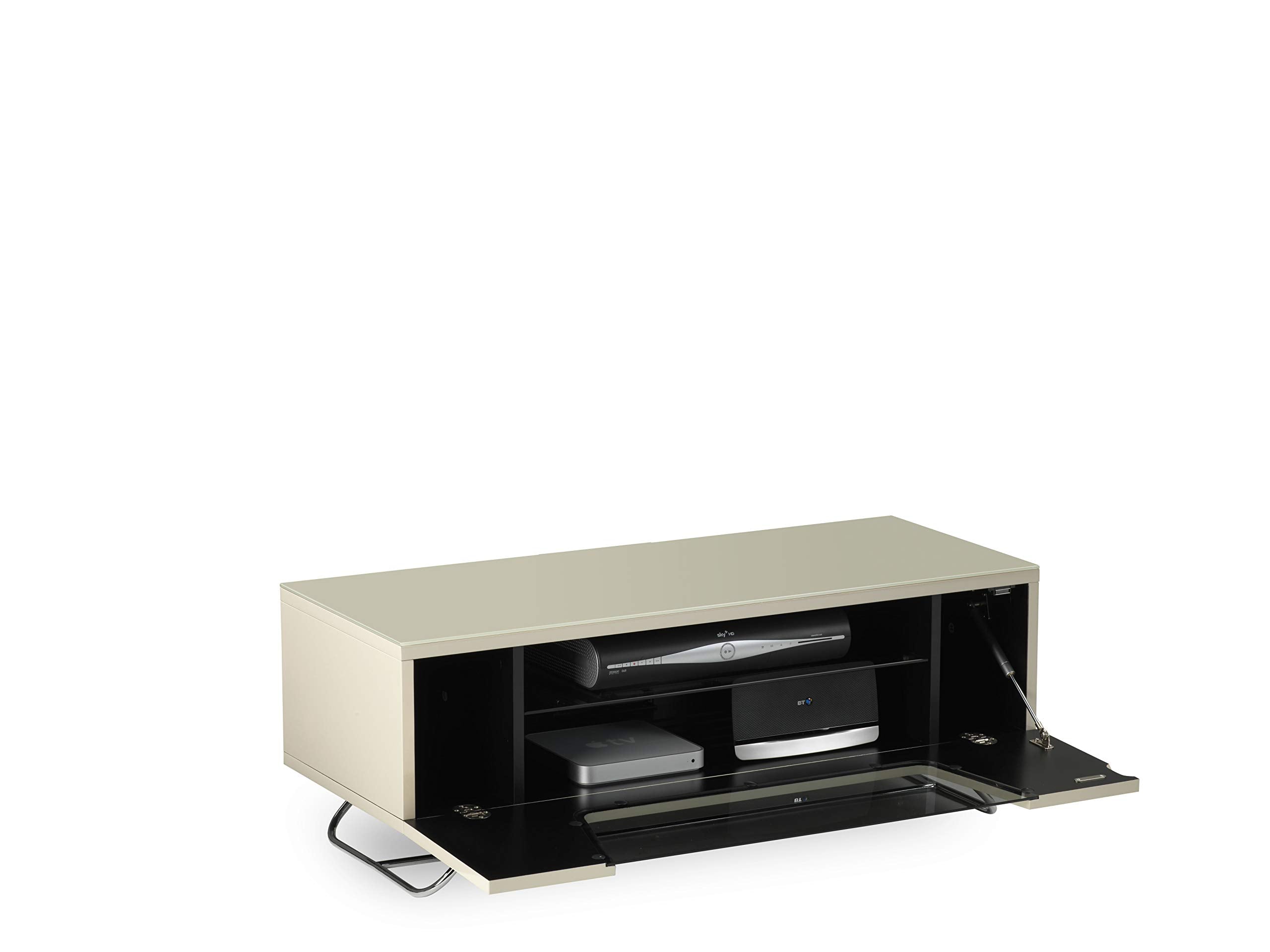 Alphason Chromium 2 1000 TV Cabinet - Ivory