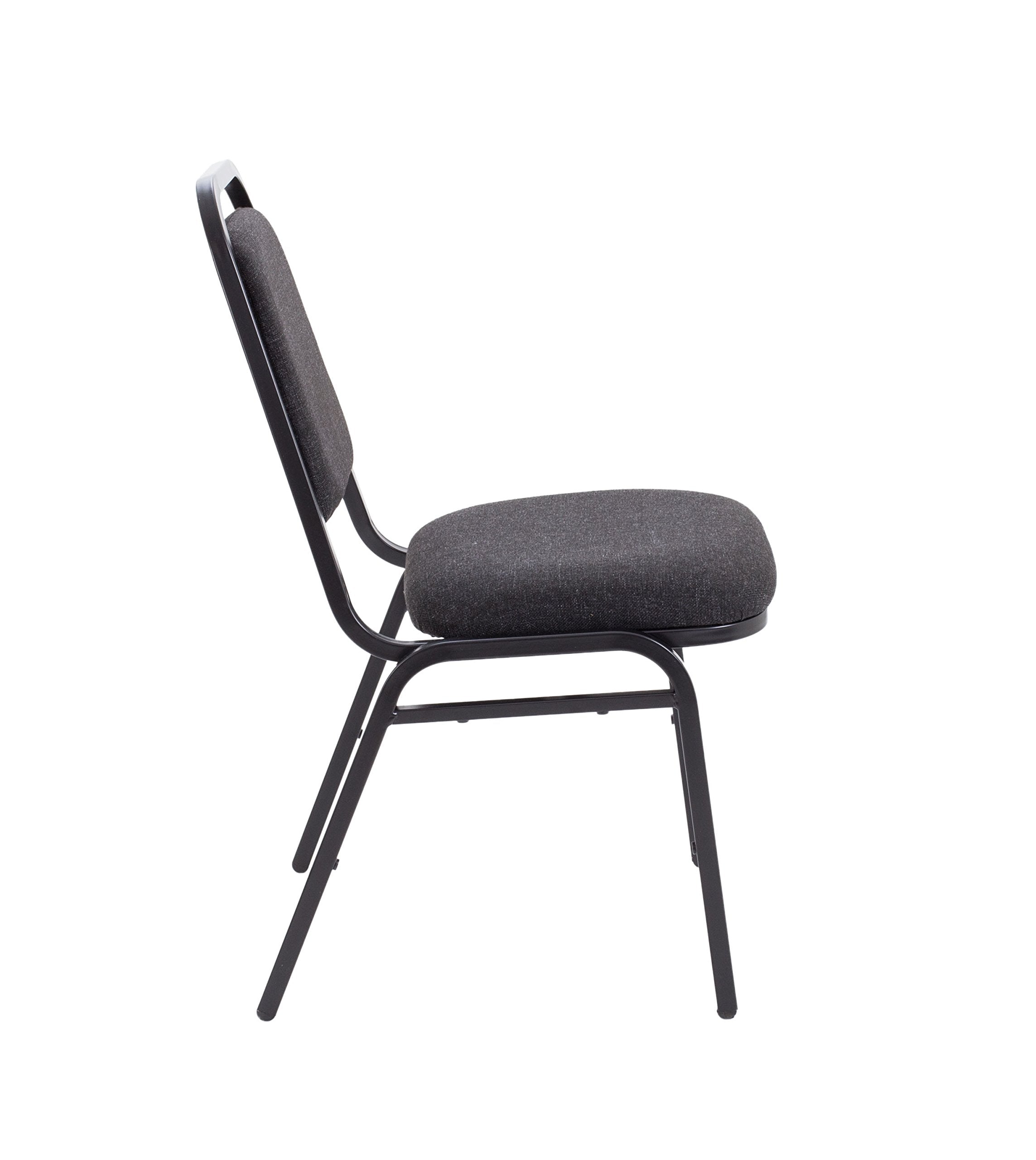 Office Hippo Heavy Duty Meeting Chair, Versatile & Robust Stackable Office Chair, Desk Chair With Strong Frame & Padded Durable Seat Cushion