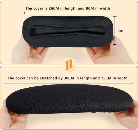 DHXYZZB Office Computer Chair Arm Covers, Thickened Armrest Cover Arm Rest Protector