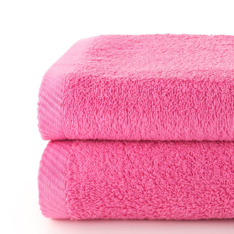 Top Towel Plus - Large Bath Towels - 2 Bath Towels - 100 x 150 cm - 100% Cotton - Strawberry
