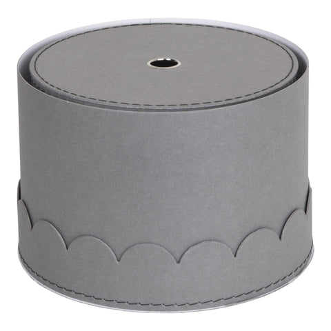 Bigso Box of Sweden WILMA Set of 2 Round Storage Boxes with Lids - Organiser Box with Lid for Clothes, Toys etc.