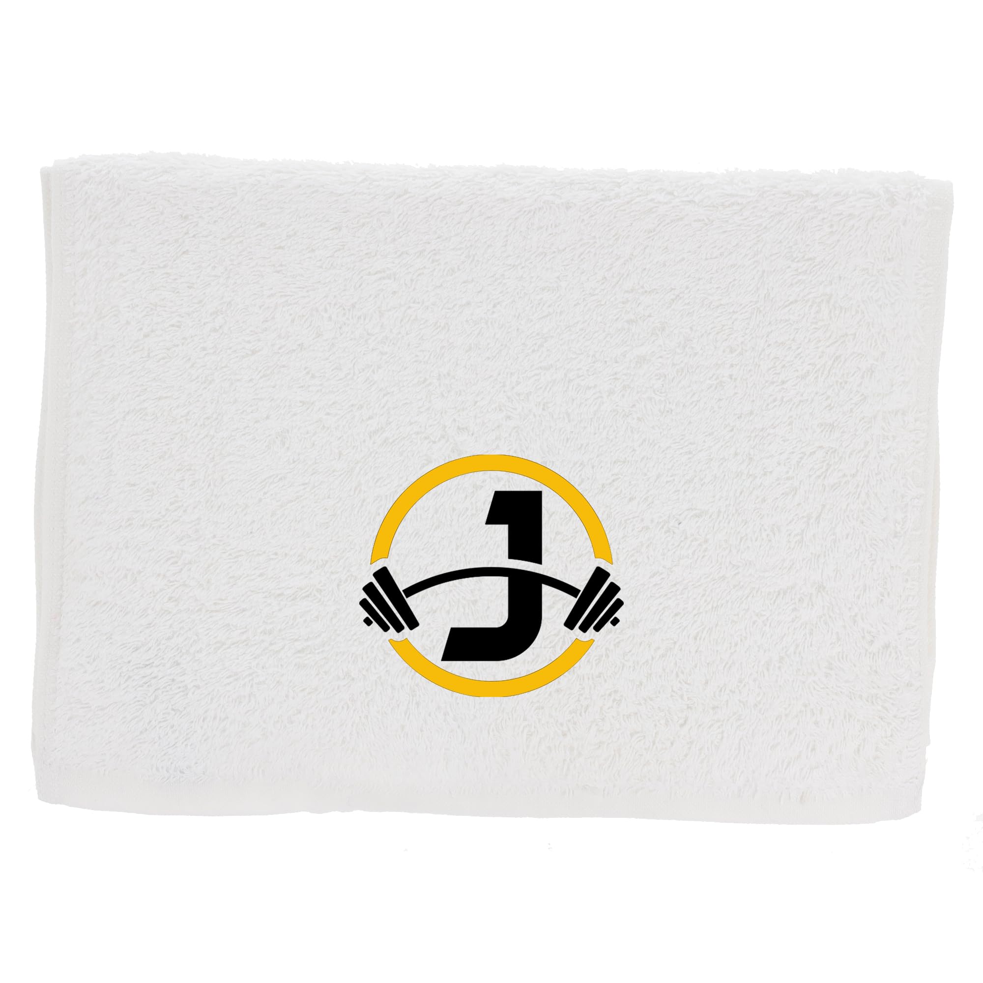 Always Looking Good Gym Towel with Monogrammed Embroidery Initial Gift for Men & Women, Training Accessory Gift