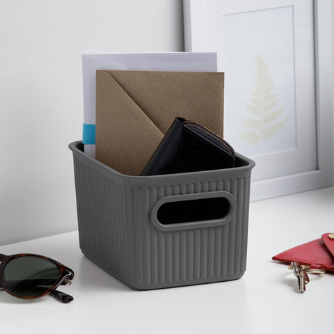 TATAY Storage Basket Baobab 12.5x16.4x10 cm Set of 4 Organiser Boxes