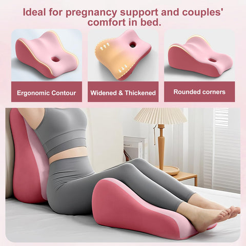 KUNYOS Couples Butt Cushion for Pregnant Women Furniture Pillow Pillowcase Suitable for Home Use, Ideal for Sitting and Lying