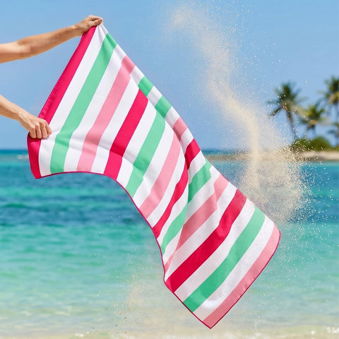 Exclusivo Mezcla Large Microfiber Quick Dry Beach Pool Towel, 152x76 cm