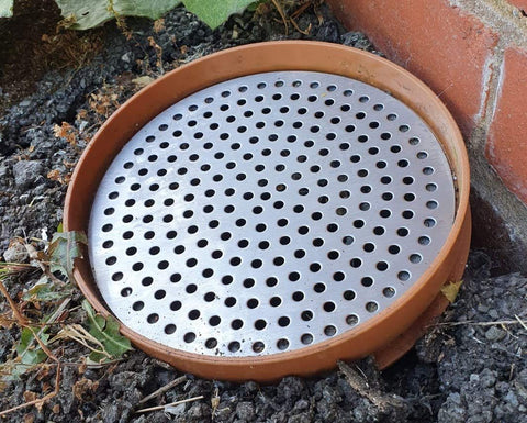 Simply Hardware® Round/Circular Drain Guard/Swirl Cover - 4 Inch up to 9 Inch Stainless Steel - Keep Drains Clear from Leaves & Debris - 4 Inch