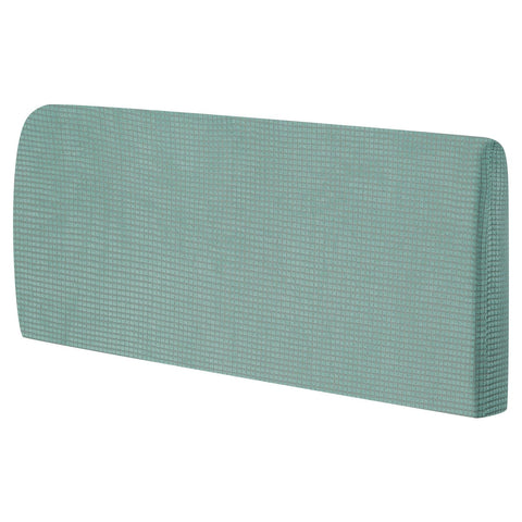 Bed Headboard Cover Dustproof Protector Jacquard Furniture Cover for 1.1-1.4m, Green
