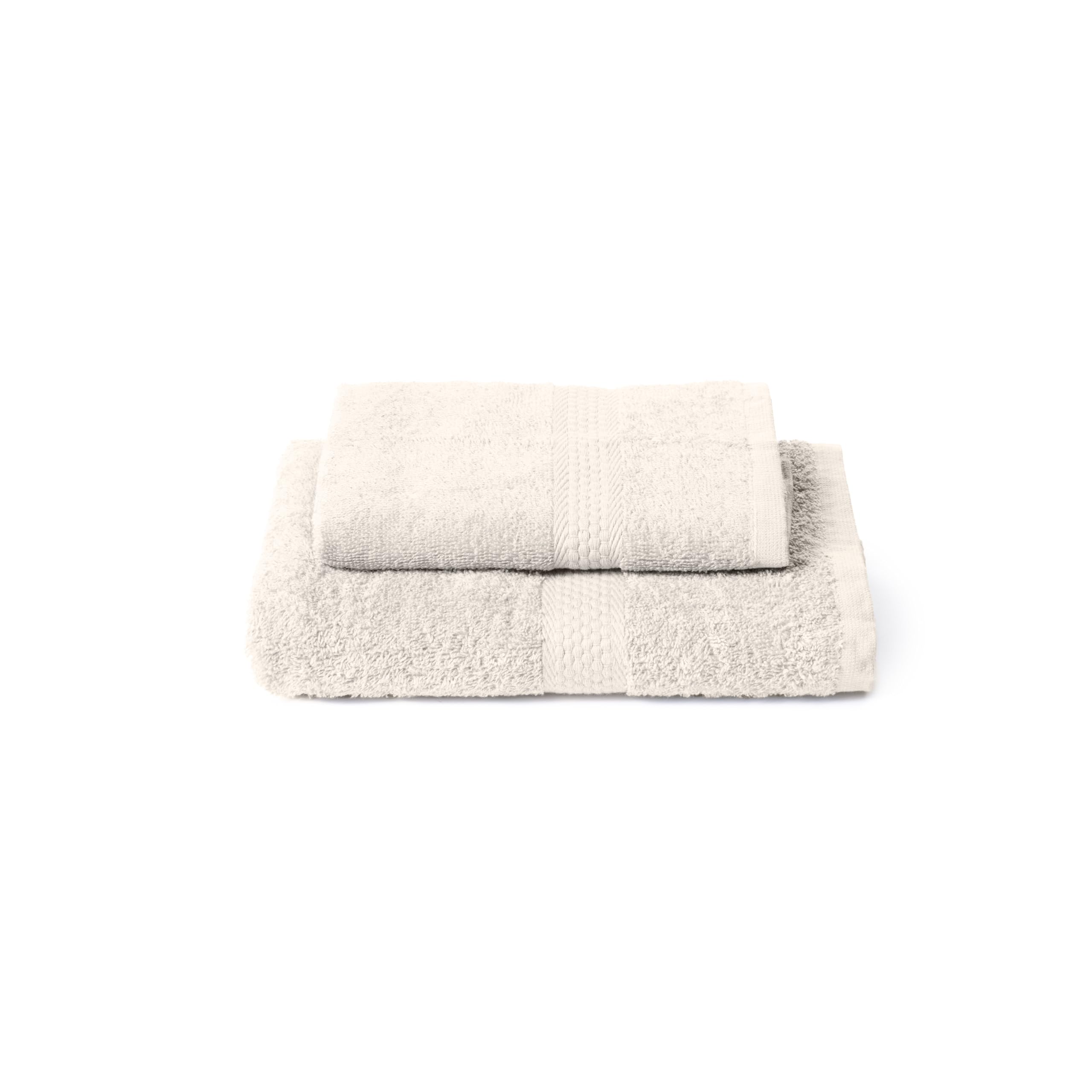Caleffi Bath Towels, Face and Guest Towel Set, 55 x 100 cm, 100% Cotton